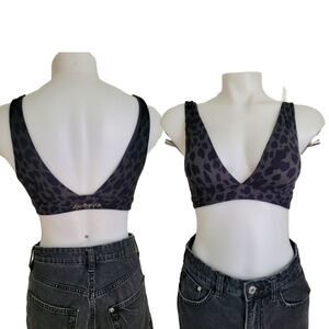 Victoria's Secret Leopard Print V-Neck Bralette